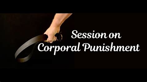 What is corporal punishment The UN Committee on the Rights of the Child, in its General Comment No. . Corporal punishment introduction